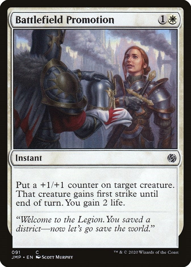 Image for Battlefield Promotion (91) (JMP) - Magic: The Gathering