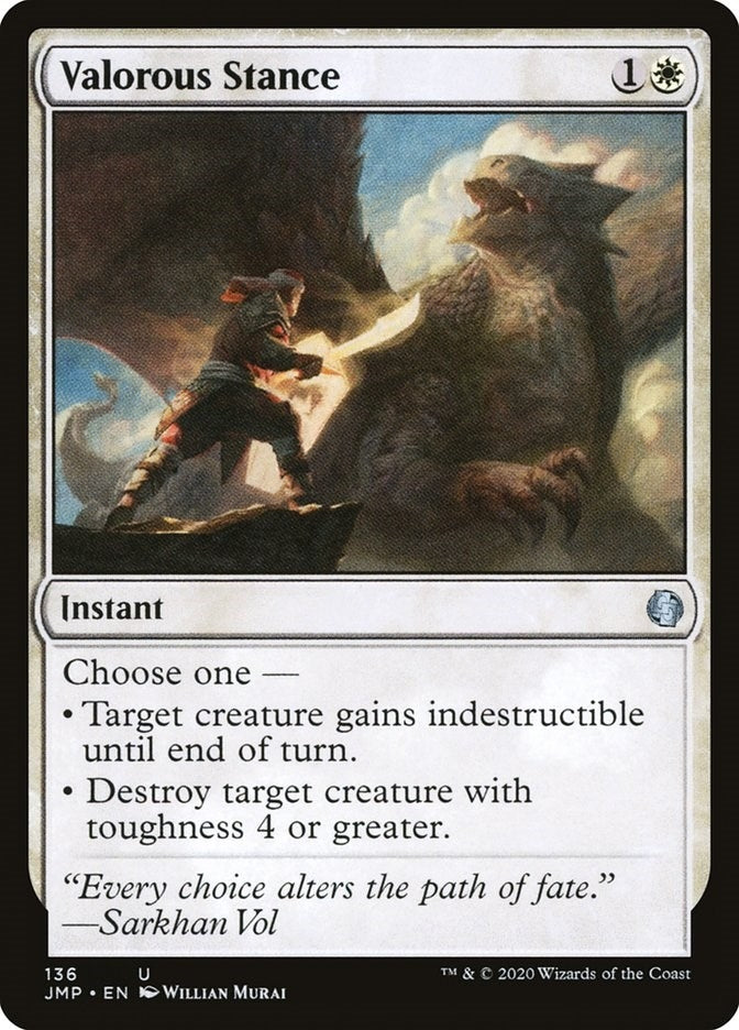 Image for Valorous Stance (136) - Magic: The Gathering