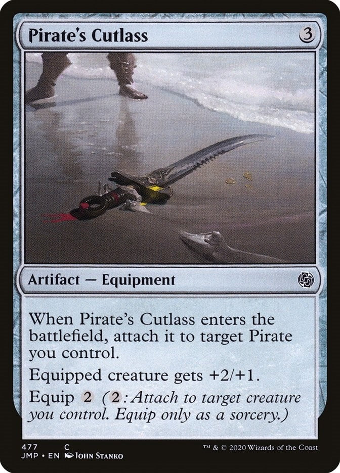 Image for Pirate's Cutlass (477) - Magic: The Gathering