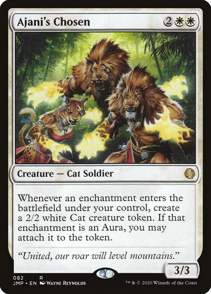 Image for Ajani's Chosen (82) (JMP) - Magic: The Gathering