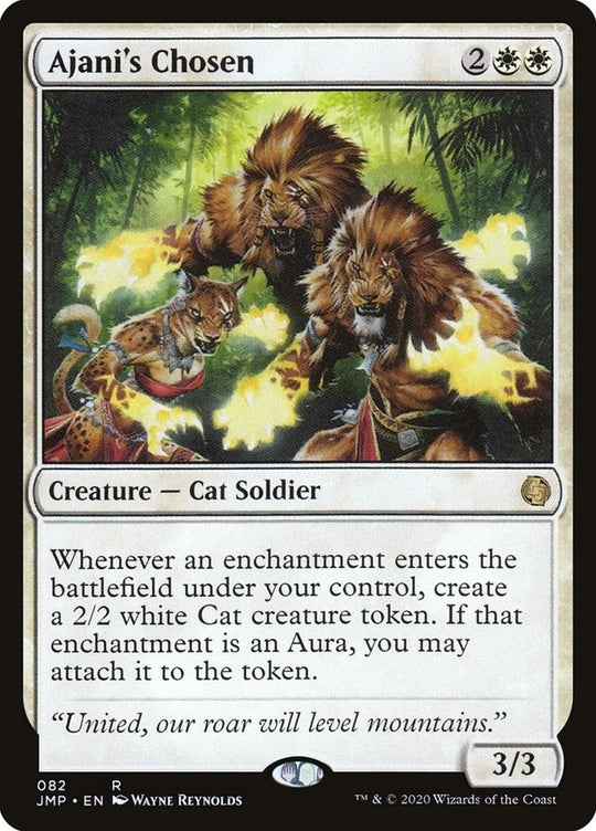 Image for Ajani's Chosen (82) (JMP) - Magic: The Gathering