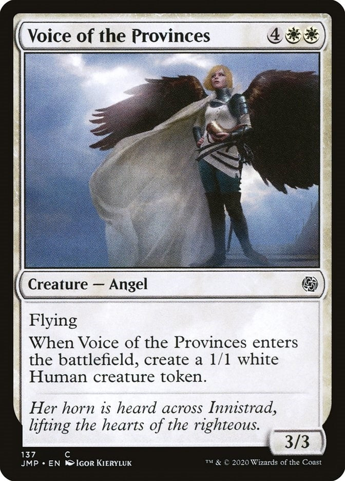 Image for Voice of the Provinces (137) (JMP) - Magic: The Gathering