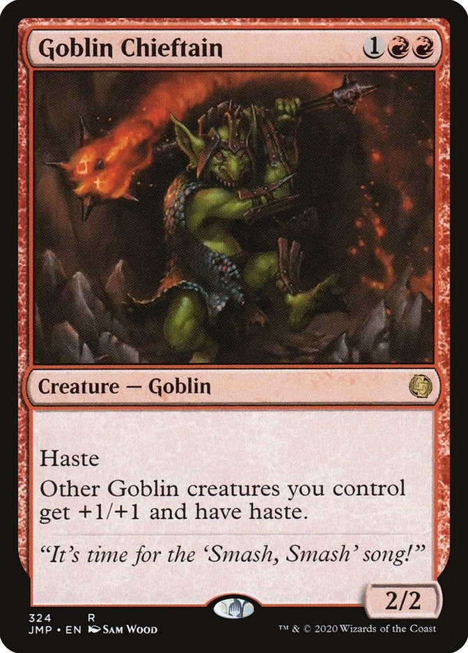 Image for Goblin Chieftain (324) - Magic: The Gathering