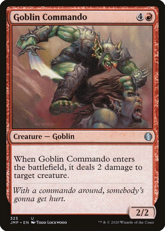 Image for Goblin Commando (325) - Magic: The Gathering