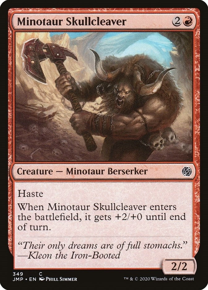 Image for Minotaur Skullcleaver (349) - Magic: The Gathering