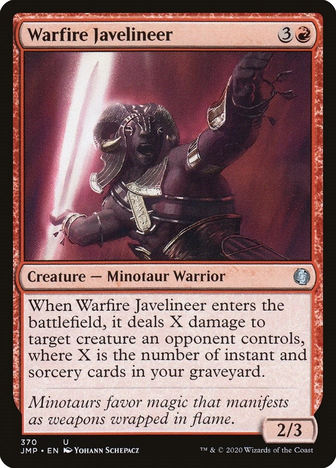 Image for Warfire Javelineer (370) - Magic: The Gathering