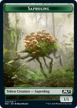 Image for Saproling Token (12) - Magic: The Gathering