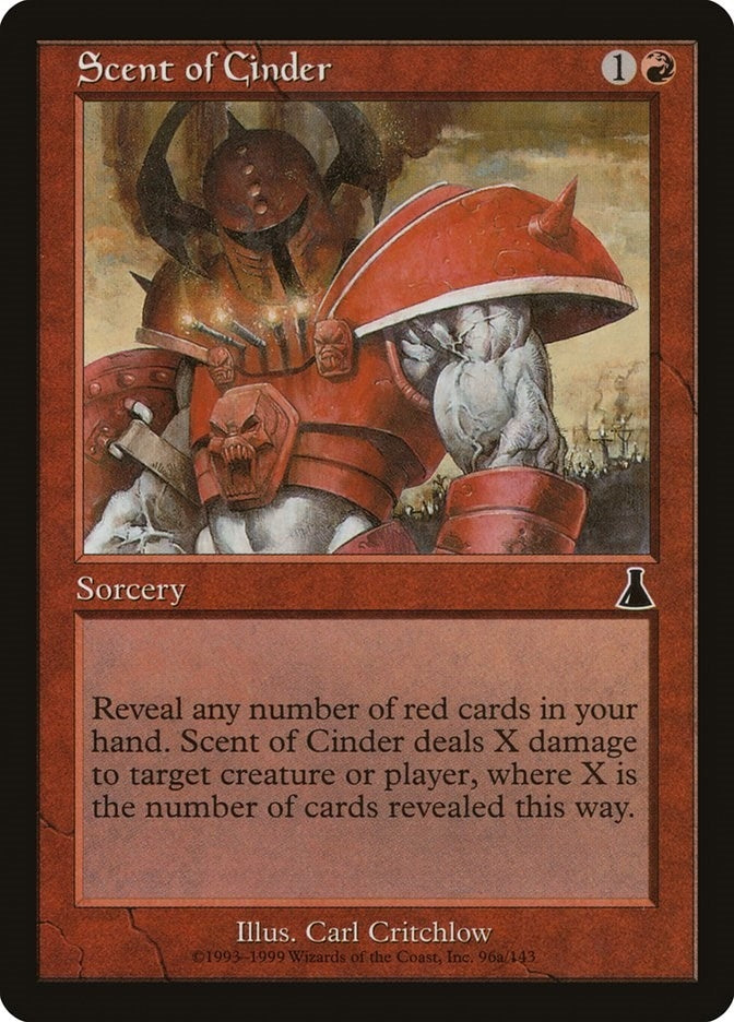 Image for Scent of Cinder (96a) - Magic: The Gathering
