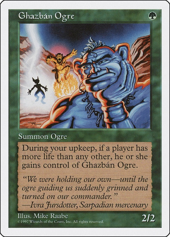 Image for Ghazban Ogre - Magic: The Gathering