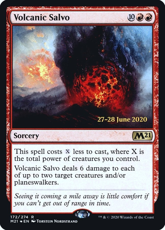 Image for Volcanic Salvo (172) - Magic: The Gathering