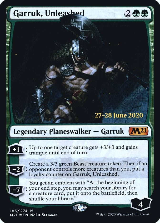 Image for Garruk, Unleashed (183) - Magic: The Gathering