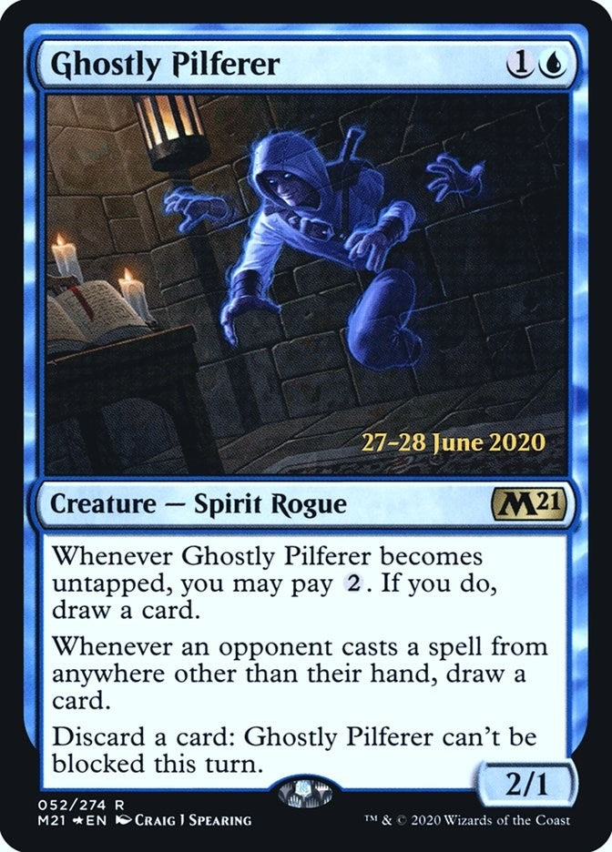 Image for Ghostly Pilferer (52) - Magic: The Gathering