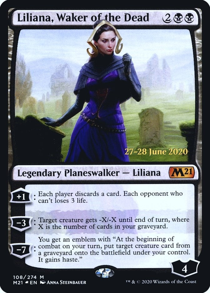 Image for Liliana, Waker of the Dead (108) - Magic: The Gathering