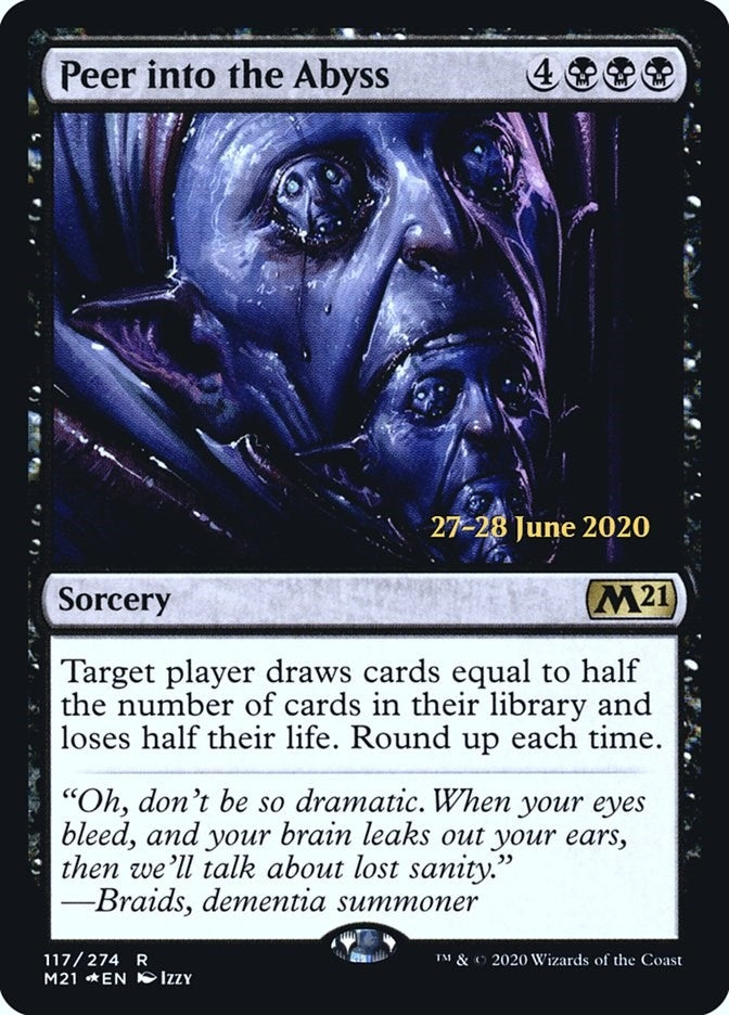 Image for Peer into the Abyss (117) - Magic: The Gathering