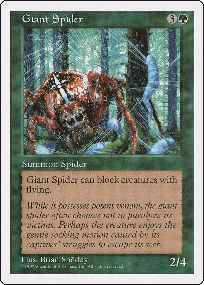 Image for Giant Spider - Magic: The Gathering