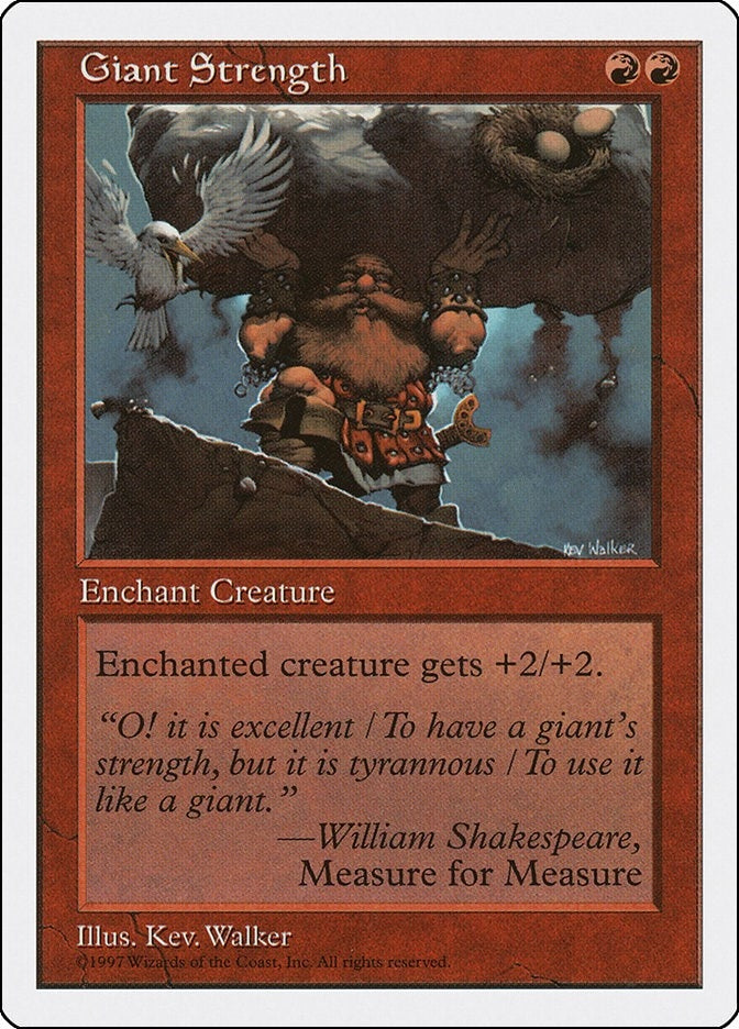 Image for Giant Strength - Magic: The Gathering