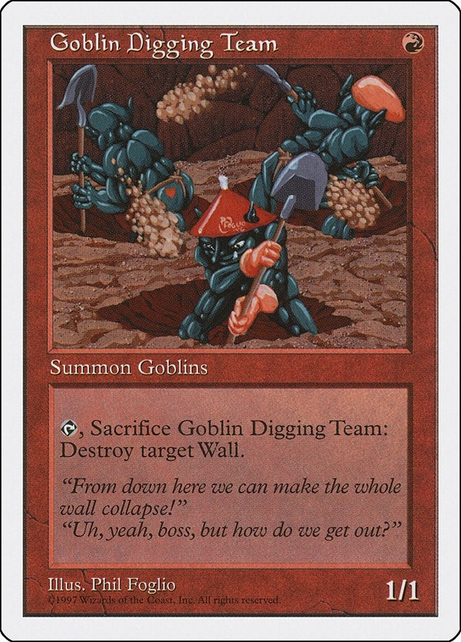 Image for Goblin Digging Team - Magic: The Gathering