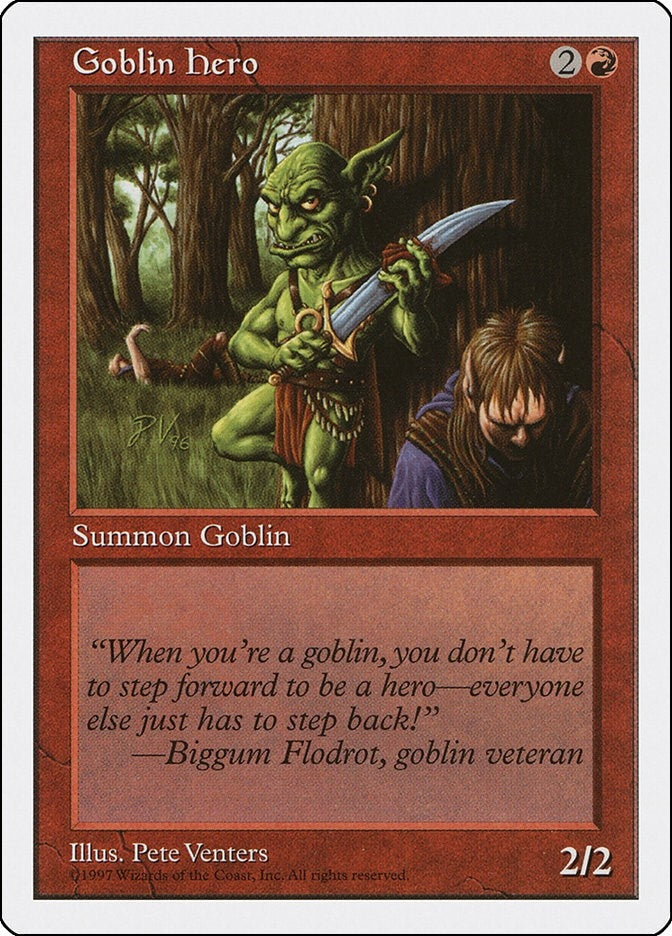 Image for Goblin Hero - Magic: The Gathering