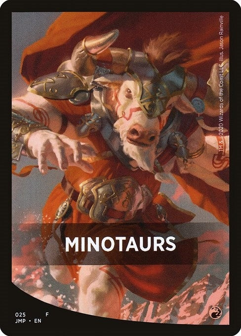 Image for Minotaurs Theme Card (25) (JMP) - Magic: The Gathering