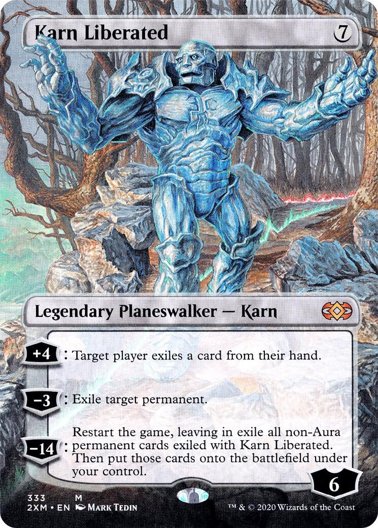 Image for Karn Liberated (Borderless) (333) - Magic: The Gathering