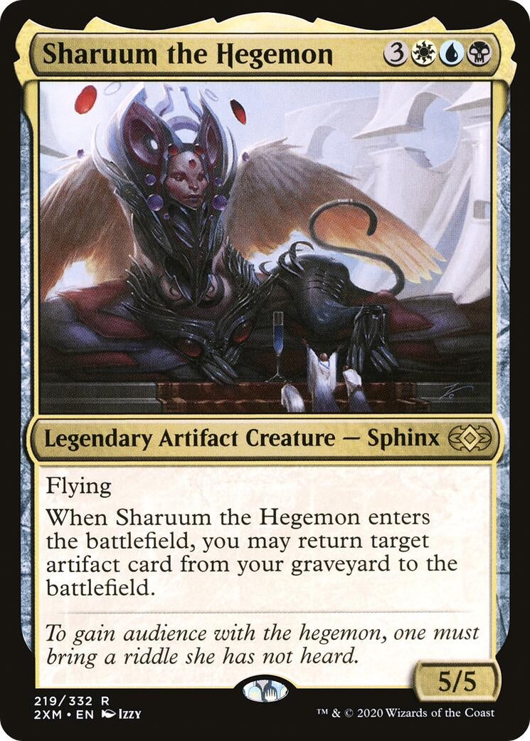 Image for Sharuum the Hegemon (219) (2XM) - Magic: The Gathering