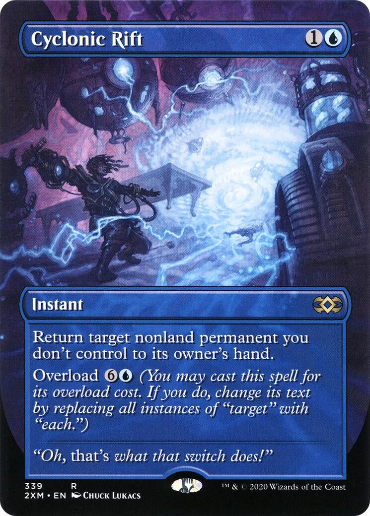 Image for Cyclonic Rift (Borderless) (339) - Magic: The Gathering