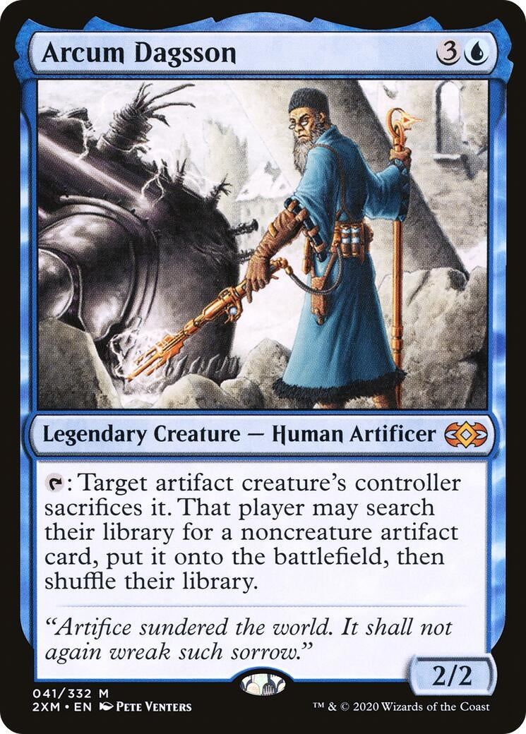 Image for Arcum Dagsson (41) (2XM) - Magic: The Gathering