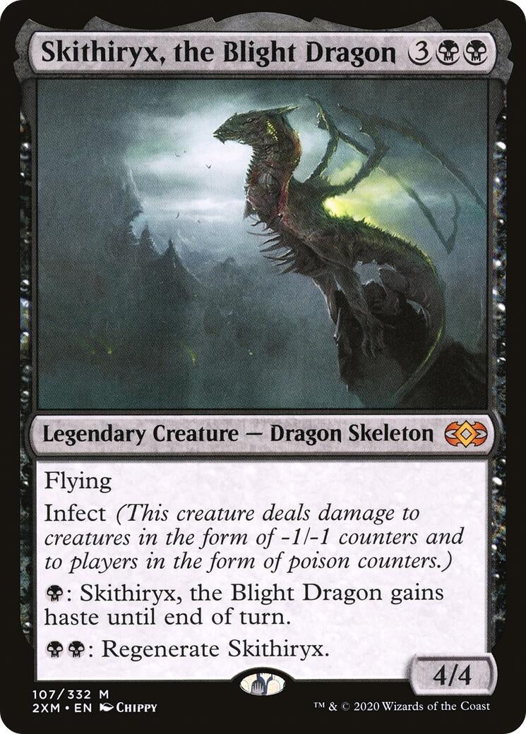 Image for Skithiryx, the Blight Dragon (107) - Magic: The Gathering