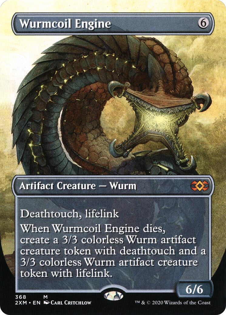 Image for Wurmcoil Engine (Borderless) (368) - Magic: The Gathering