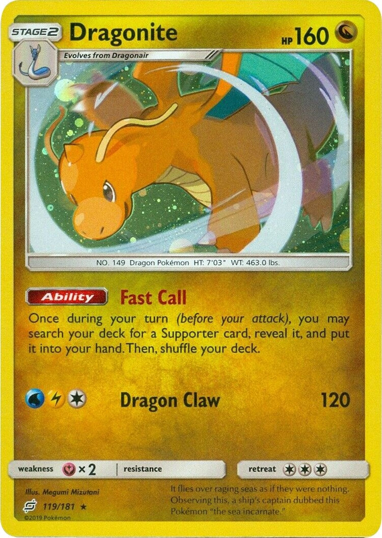 Image for Dragonite - 119/181 (Cosmos Holo) (119/181) (MCAP) - Pokemon