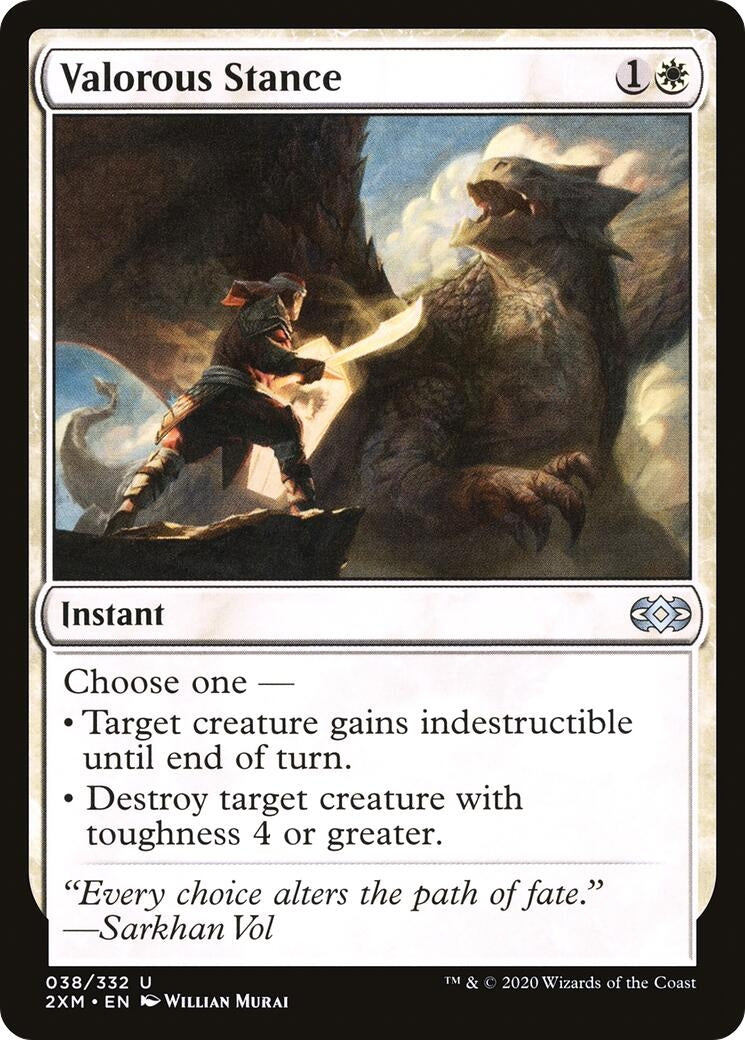 Image for Valorous Stance (38) - Magic: The Gathering