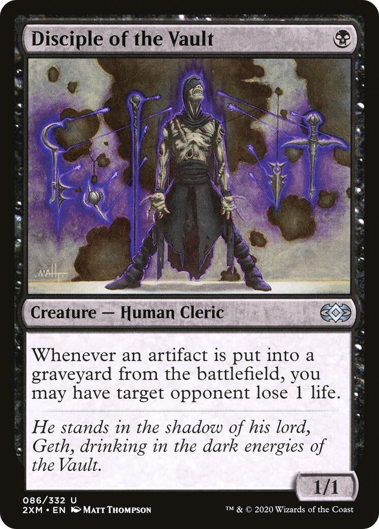 Image for Disciple of the Vault (86) - Magic: The Gathering