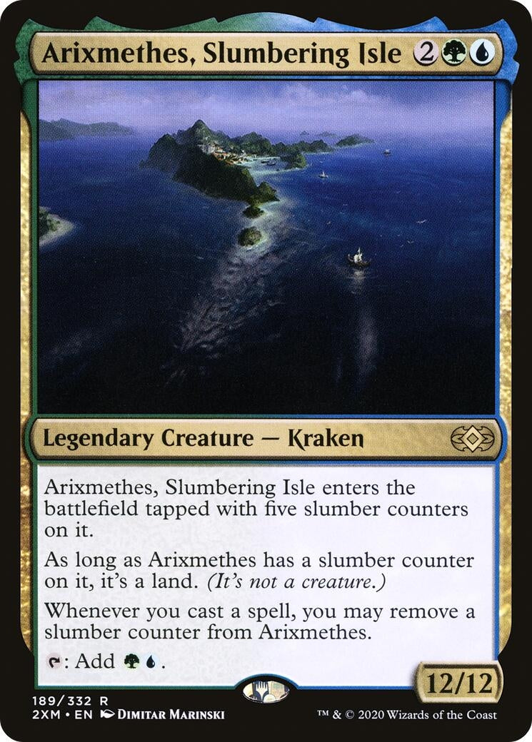 Image for Arixmethes, Slumbering Isle (189) (2XM) - Magic: The Gathering