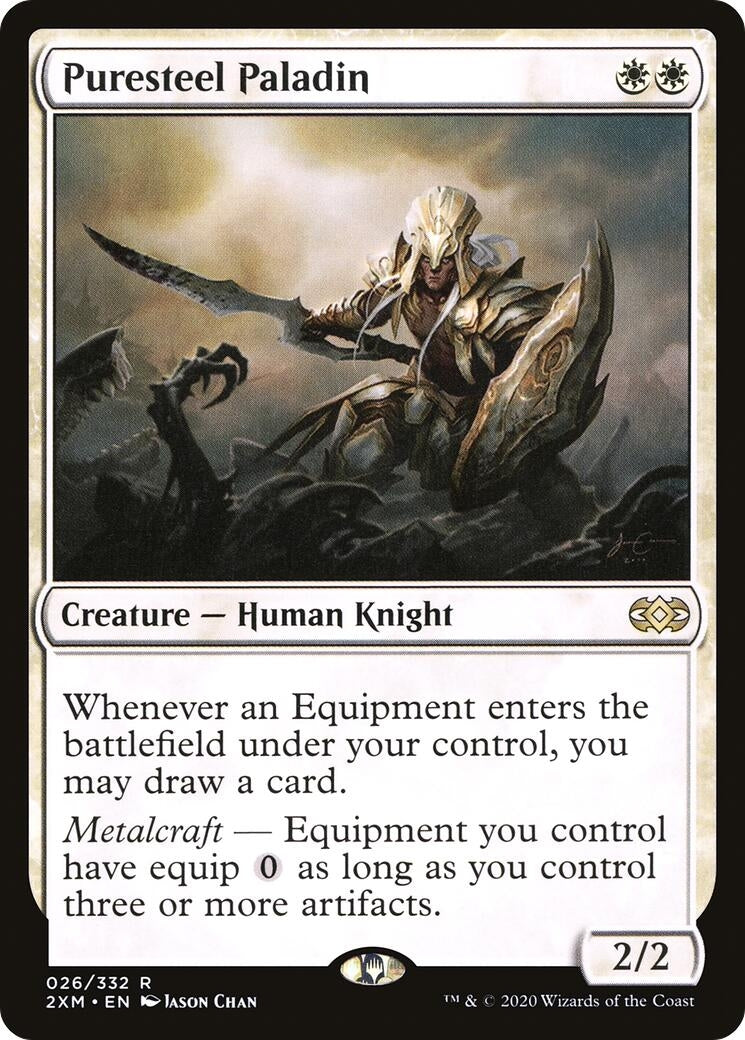 Image for Puresteel Paladin (26) (2XM) - Magic: The Gathering