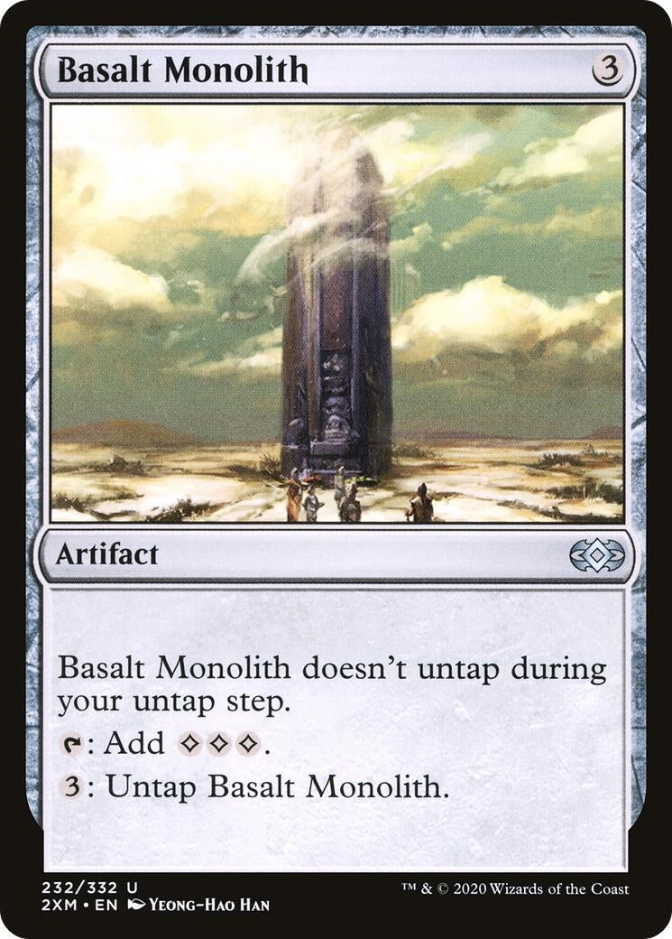 Image for Basalt Monolith (232) (2XM) - Magic: The Gathering