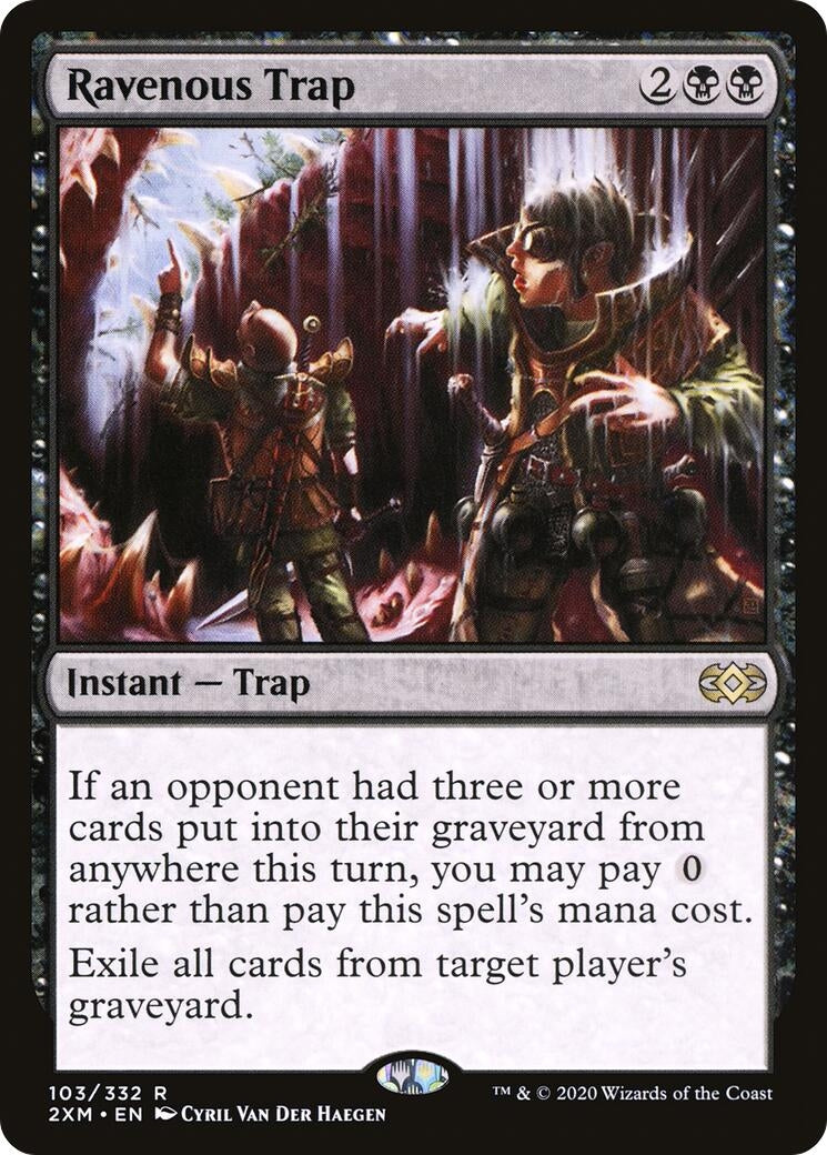 Image for Ravenous Trap (103) (2XM) - Magic: The Gathering