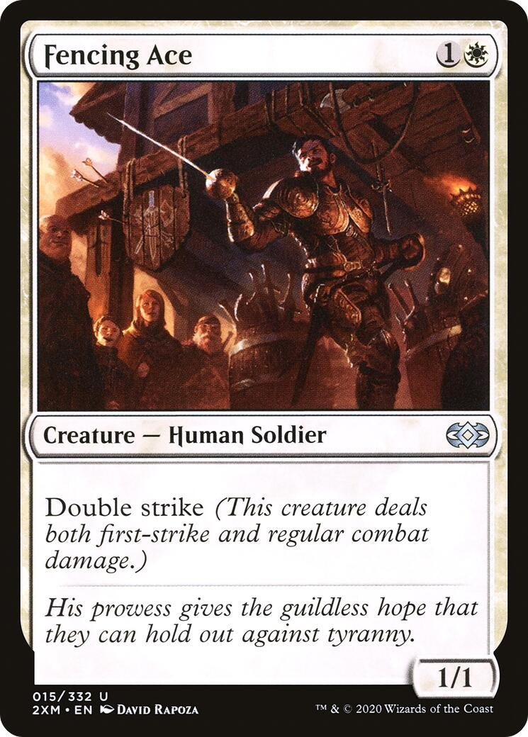 Image for Fencing Ace (15) (2XM) - Magic: The Gathering