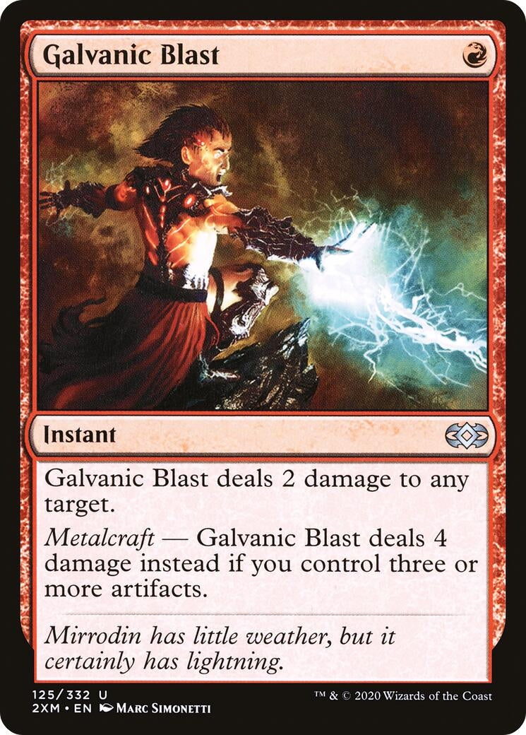 Image for Galvanic Blast (125) - Magic: The Gathering