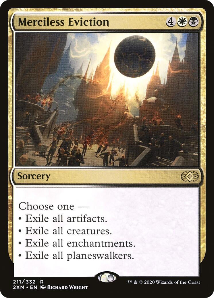 Image for Merciless Eviction (211) - Magic: The Gathering
