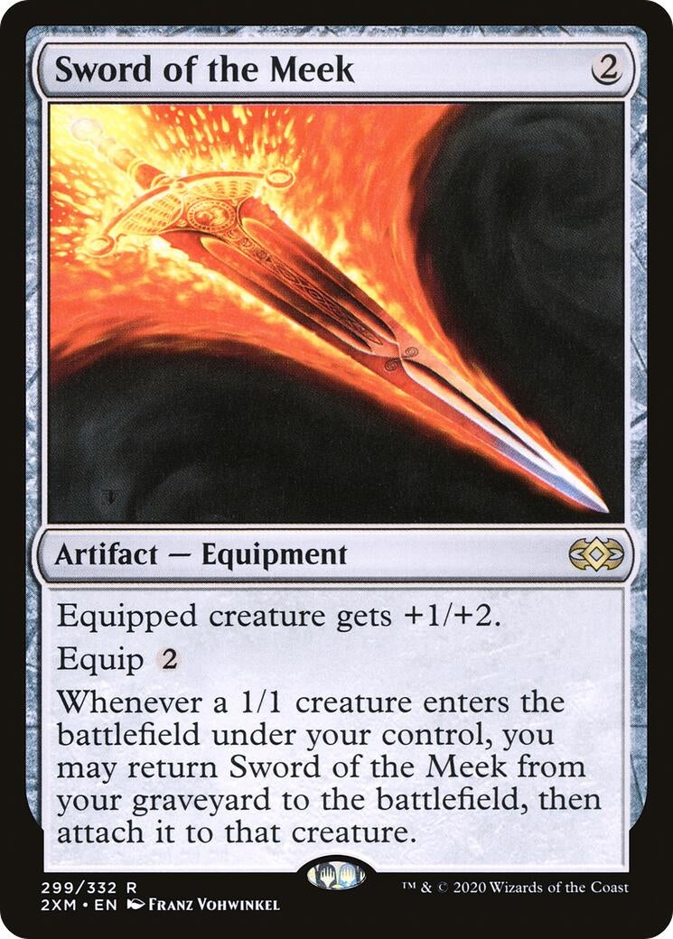 Image for Sword of the Meek (299) - Magic: The Gathering