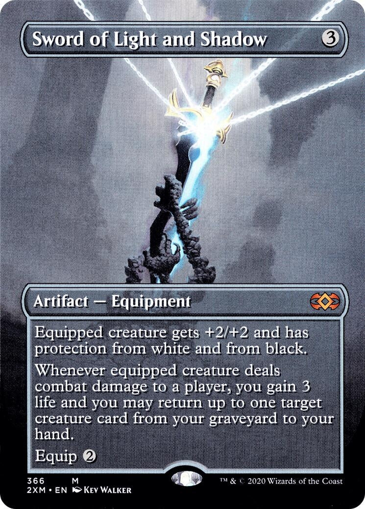 Image for Sword of Light and Shadow (Borderless) (366) - Magic: The Gathering