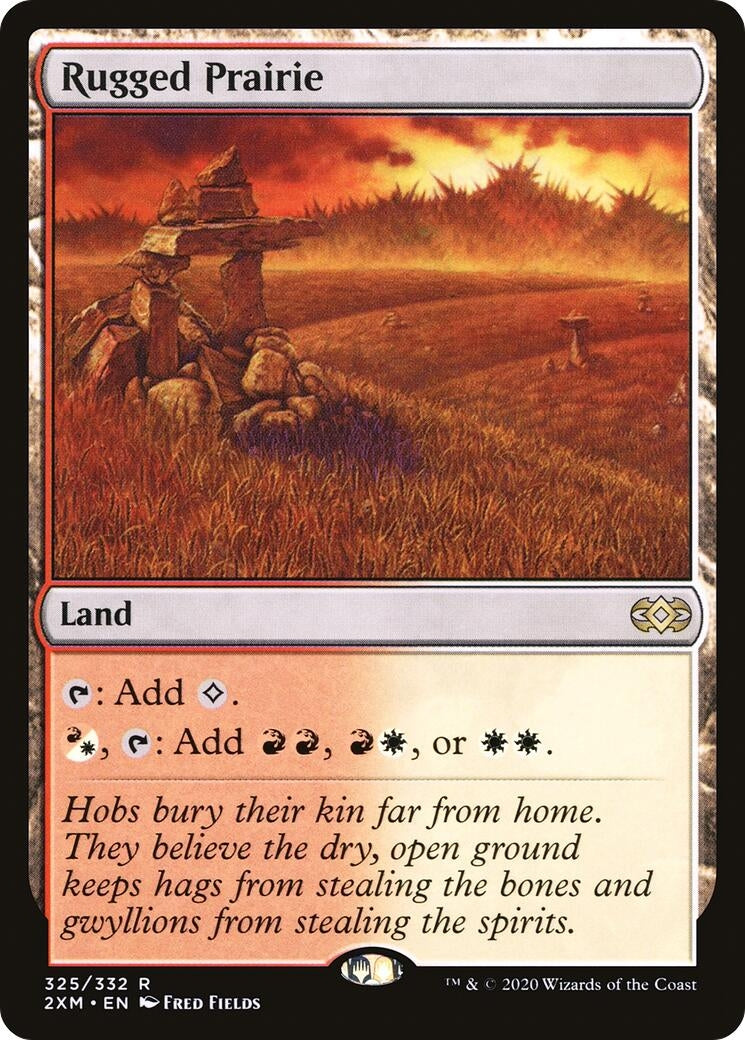 Image for Rugged Prairie (325) - Magic: The Gathering