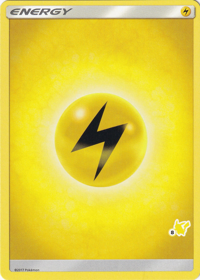 Image for Lightning Energy (#8 Pikachu Stamped) (BTA) - Pokemon