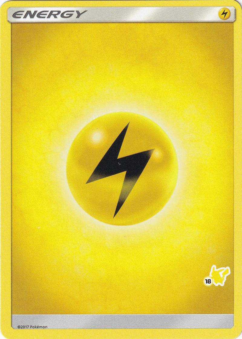 Image for Lightning Energy (#18 Pikachu Stamped) (BTA) - Pokemon