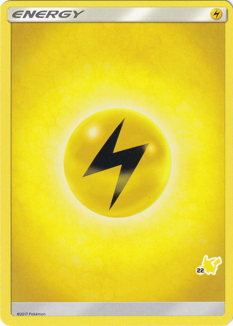 Image for Lightning Energy (#22 Pikachu Stamped) (BTA) - Pokemon