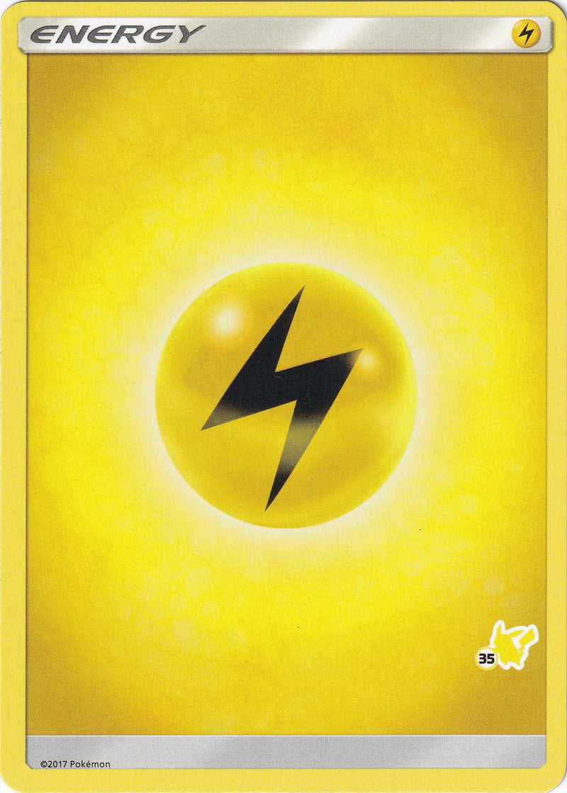Image for Lightning Energy (#35 Pikachu Stamped) (BTA) - Pokemon