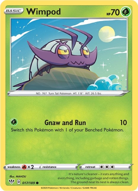 Image for Wimpod (017/189) (SWSH03) - Pokemon