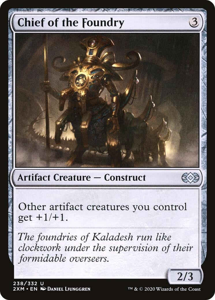 Image for Chief of the Foundry (238) (2XM) - Magic: The Gathering