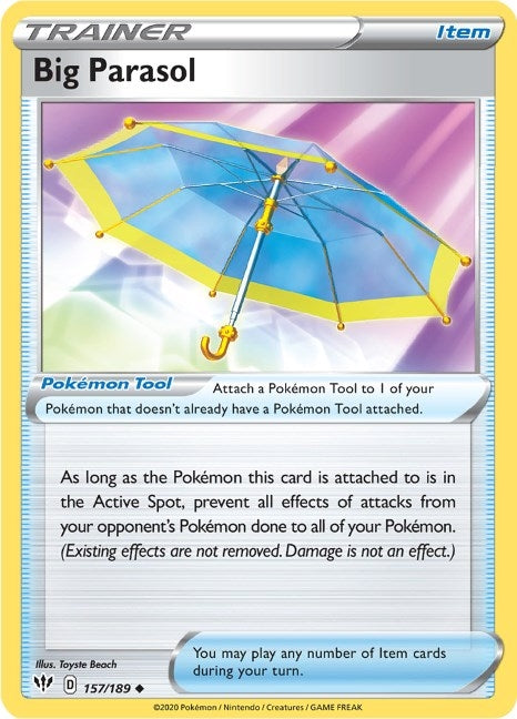 Image for Big Parasol (157/189) (SWSH03) - Pokemon