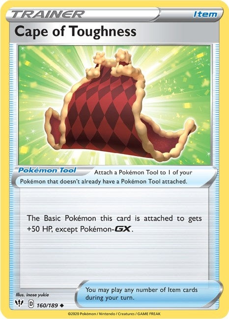Image for Cape of Toughness (160/189) (SWSH03) - Pokemon